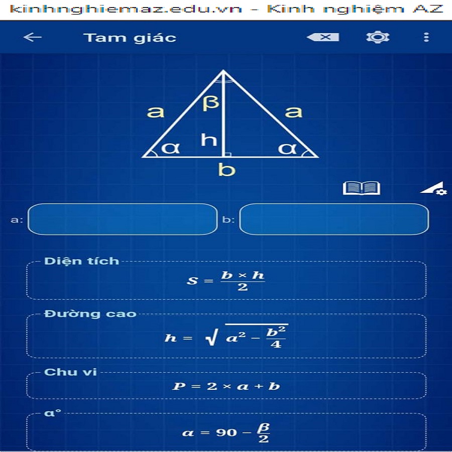 App Giải Toán Hình Học