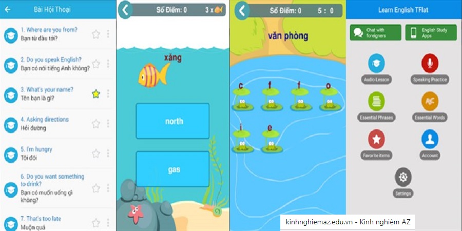 App Học Tiếng Anh Giao Tiếp