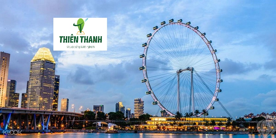 Khám Phá Du lịch Singapore - Qua Vòng Quay Singapore Flyer